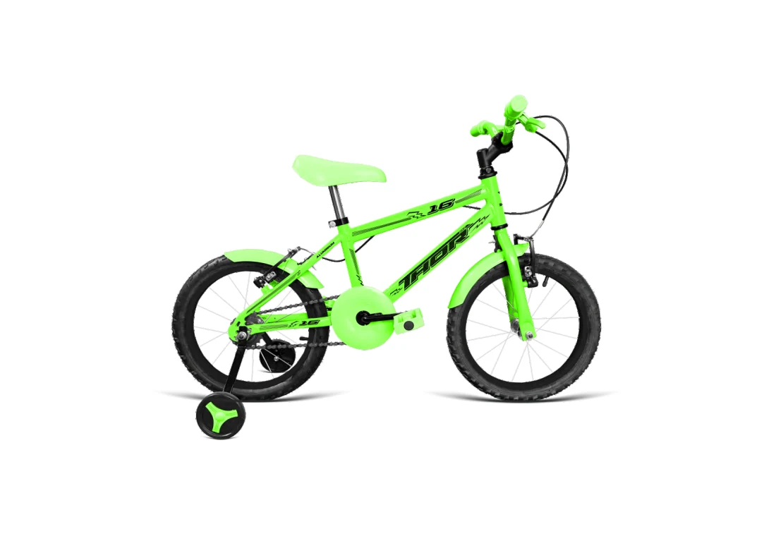 Bicicleta Aro 16 MTB - Verde - Masculino