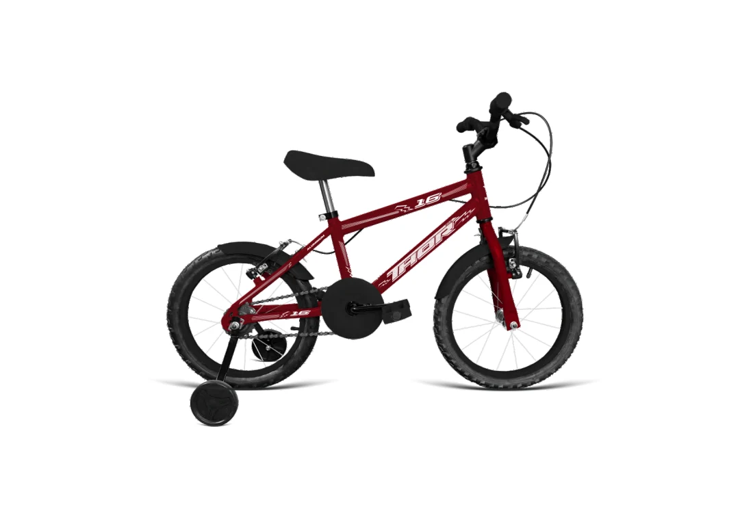 Bicicleta Aro 16 MTB - Cereja - Masculino