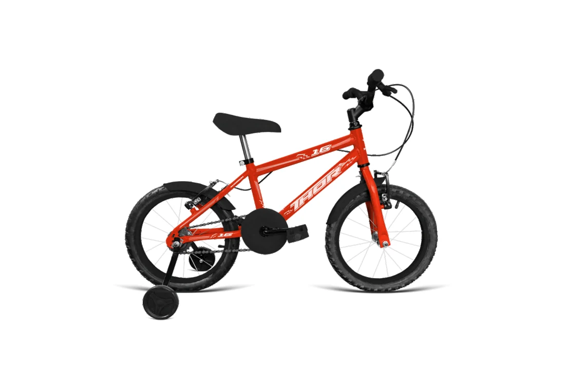 Bicicleta Aro 16 MTB - Laranja - Masculino