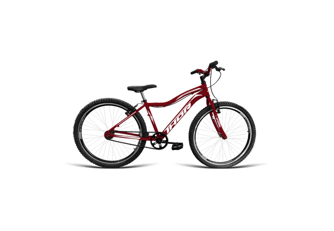 Bicicleta Aro 26 MTB - Cereja - Feminino