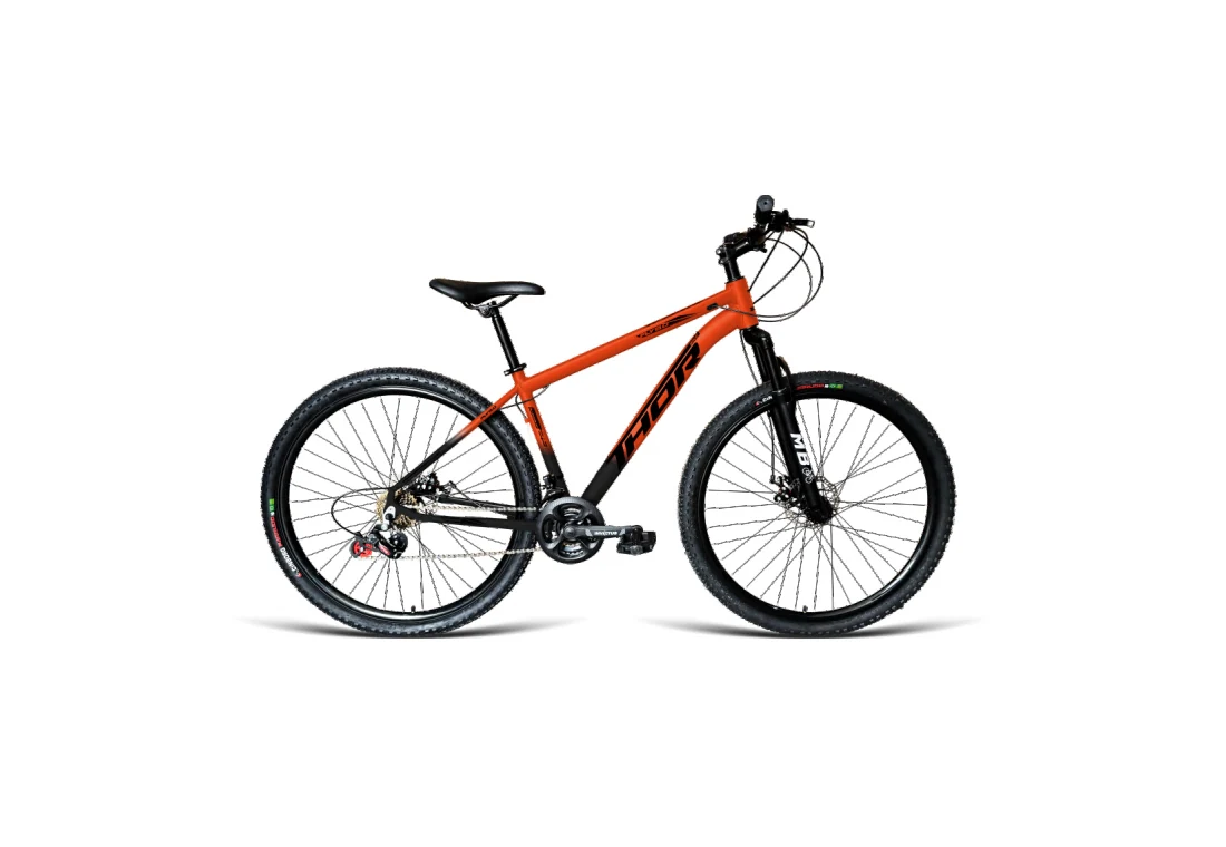 Bicicleta Aro 29 MTB - Laranja/Preto - Masculino