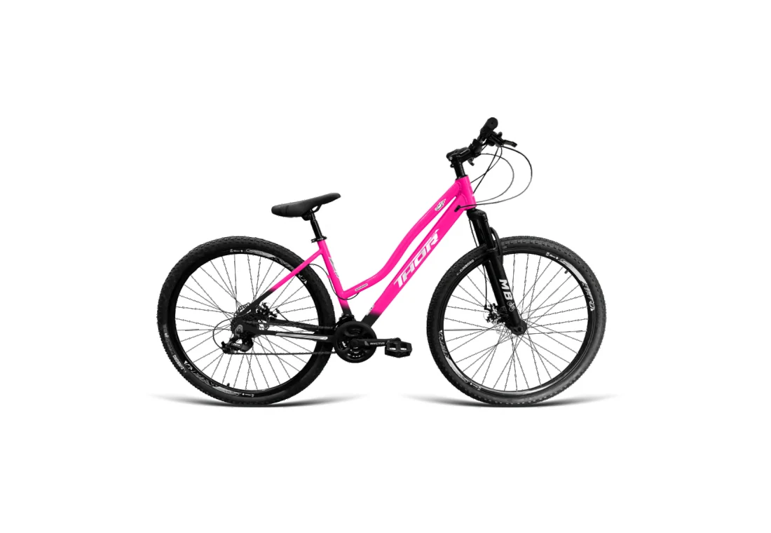 Bicicleta Aro 29 Rebaixada - Rosa/Preto